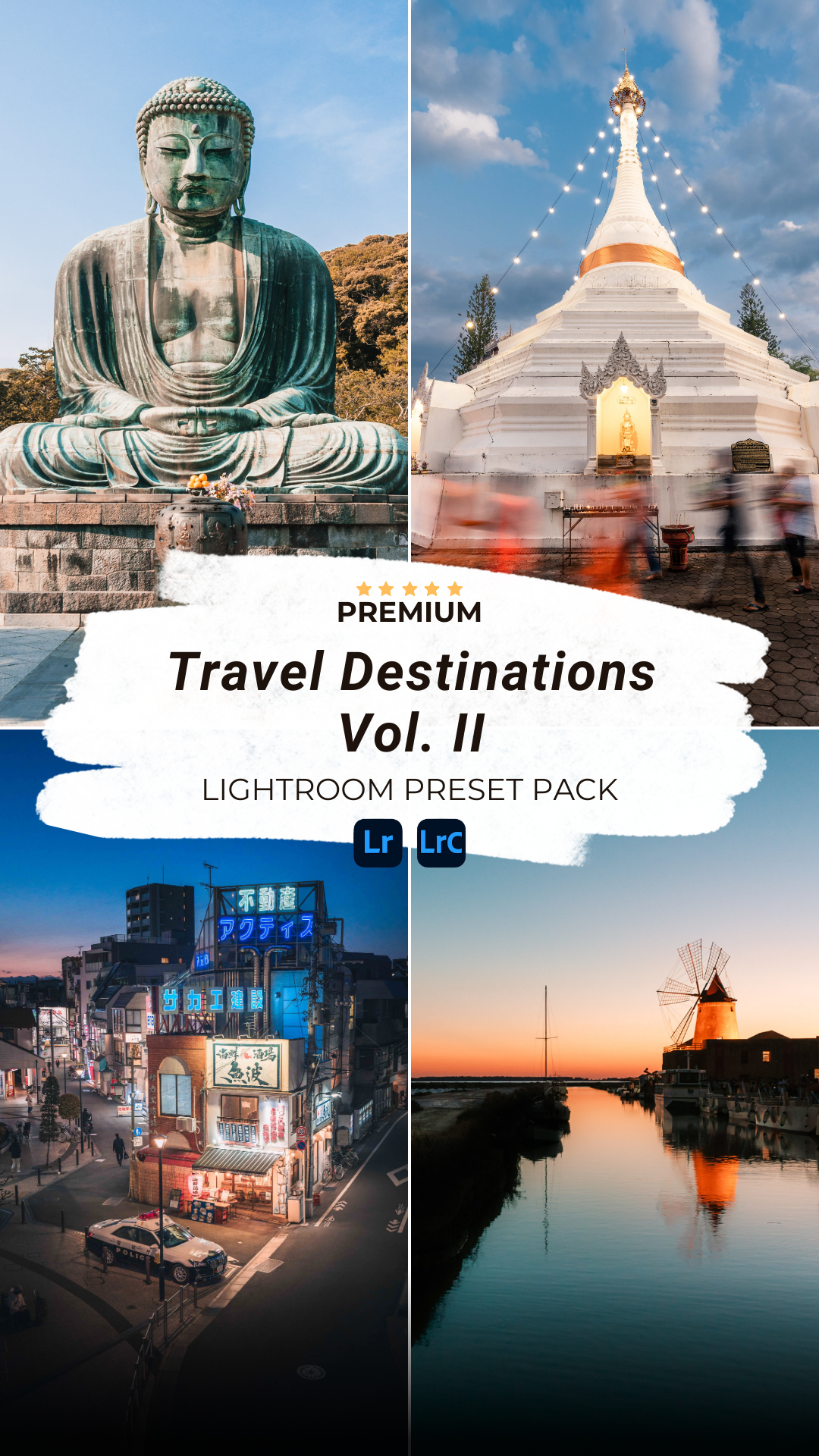 Travel Destinations vol. II - Lightroom Preset Pack