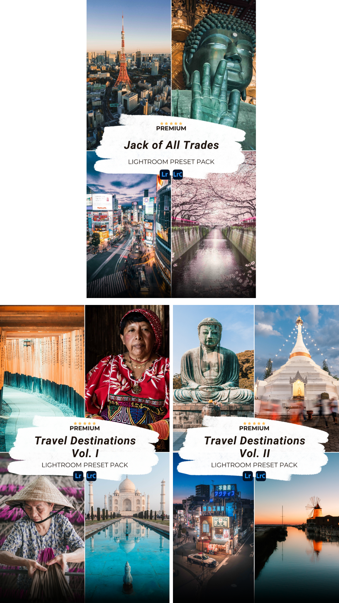 Triple Treat - Lightroom Preset Pack
